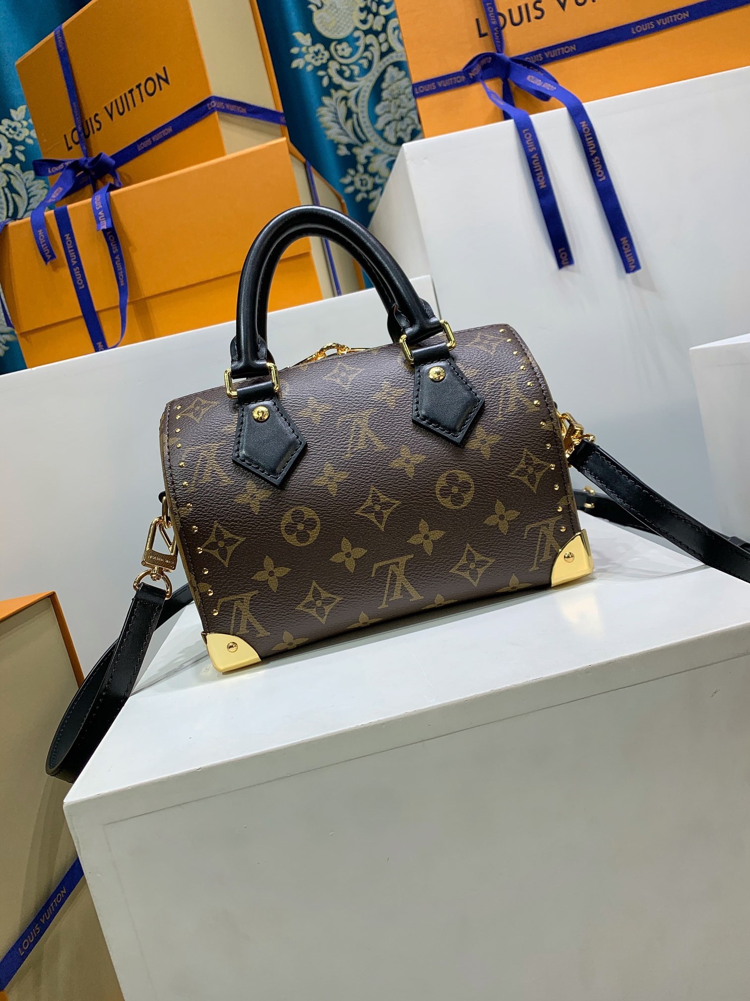 LOUIS VUITTON Speedy 20 Trunk Bag M13146