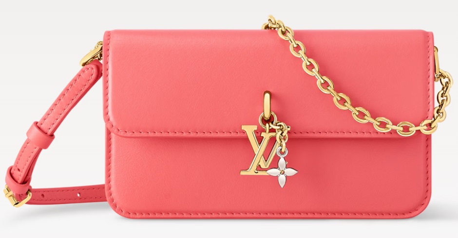 LOUIS VUITTON Wallet On Chain Bloom M14548