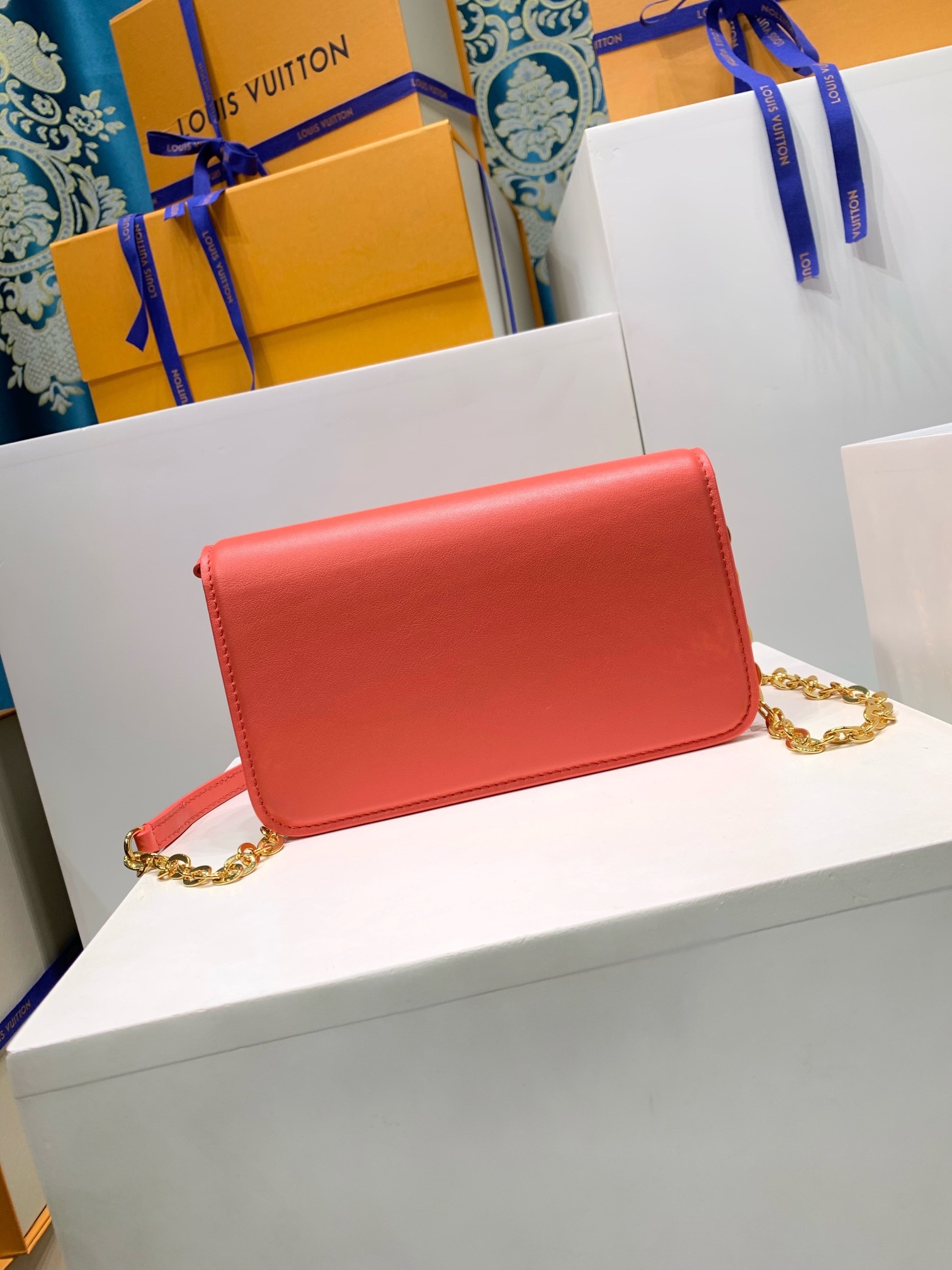 LOUIS VUITTON Wallet On Chain Bloom M14548