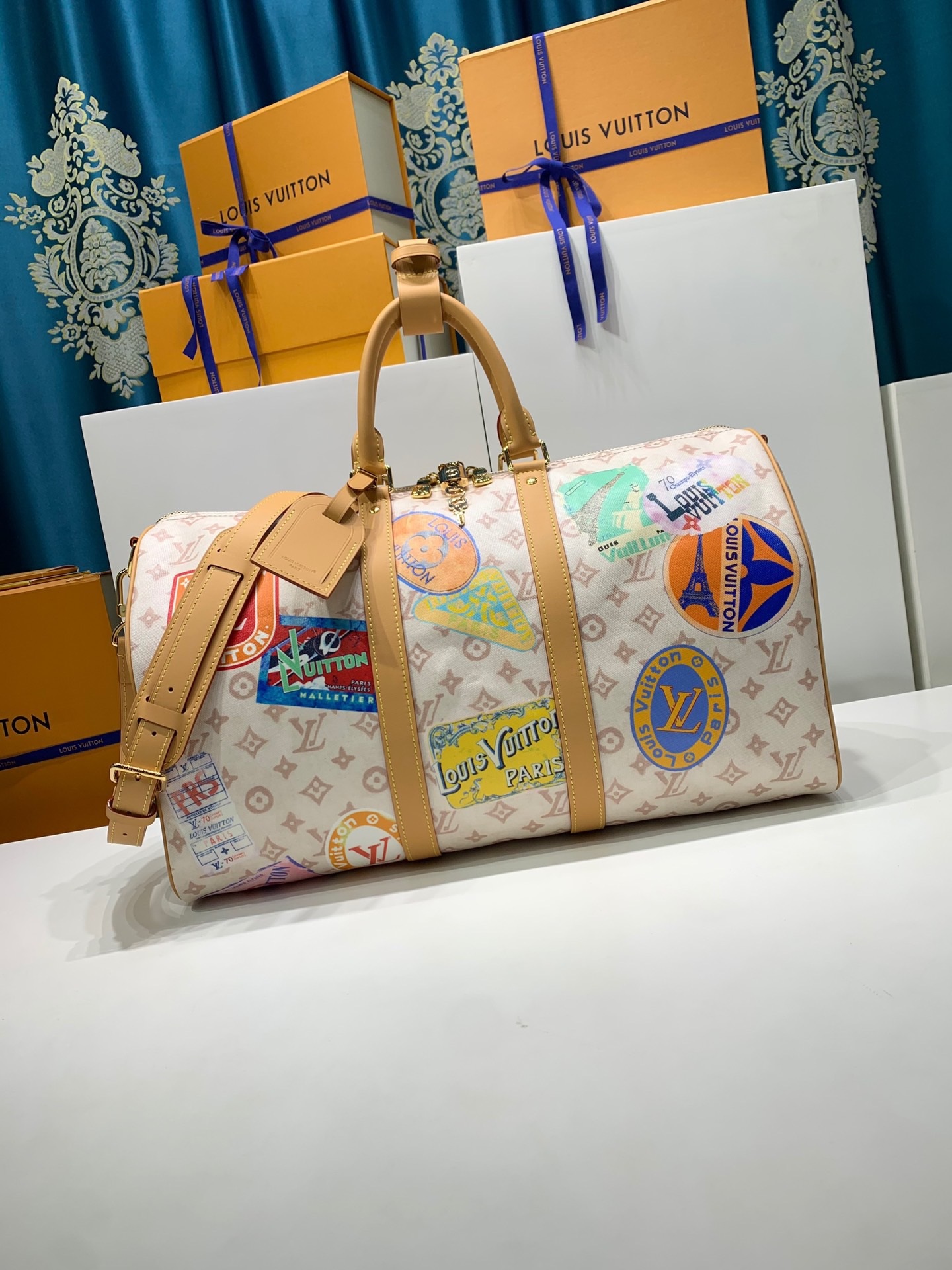 LOUIS VUITTON M14736 Keepall Bandouliere 45 Bag