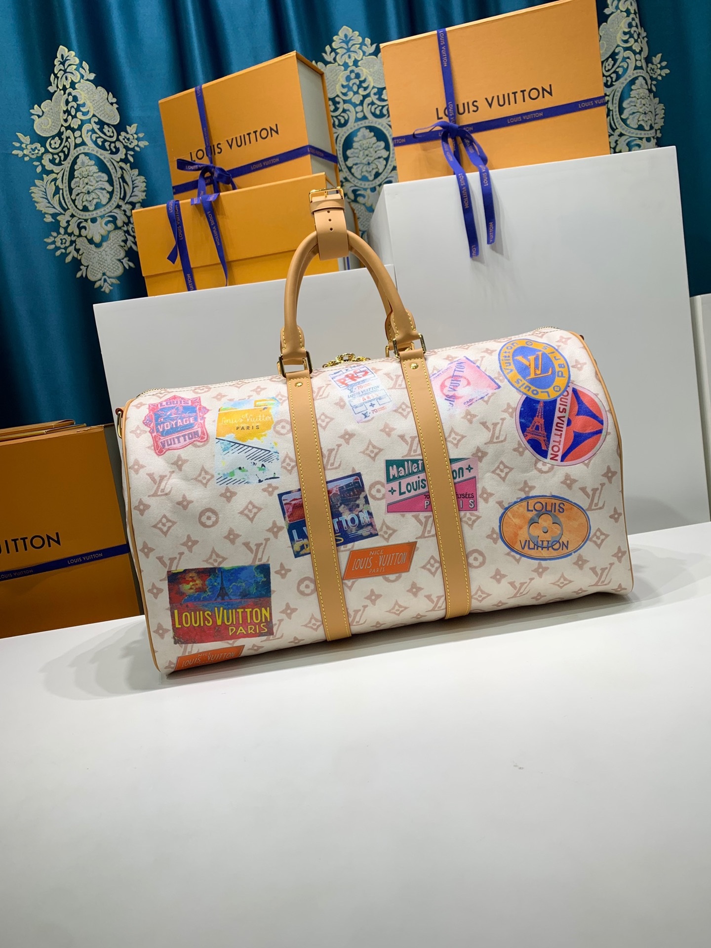 LOUIS VUITTON M14736 Keepall Bandouliere 45 Bag
