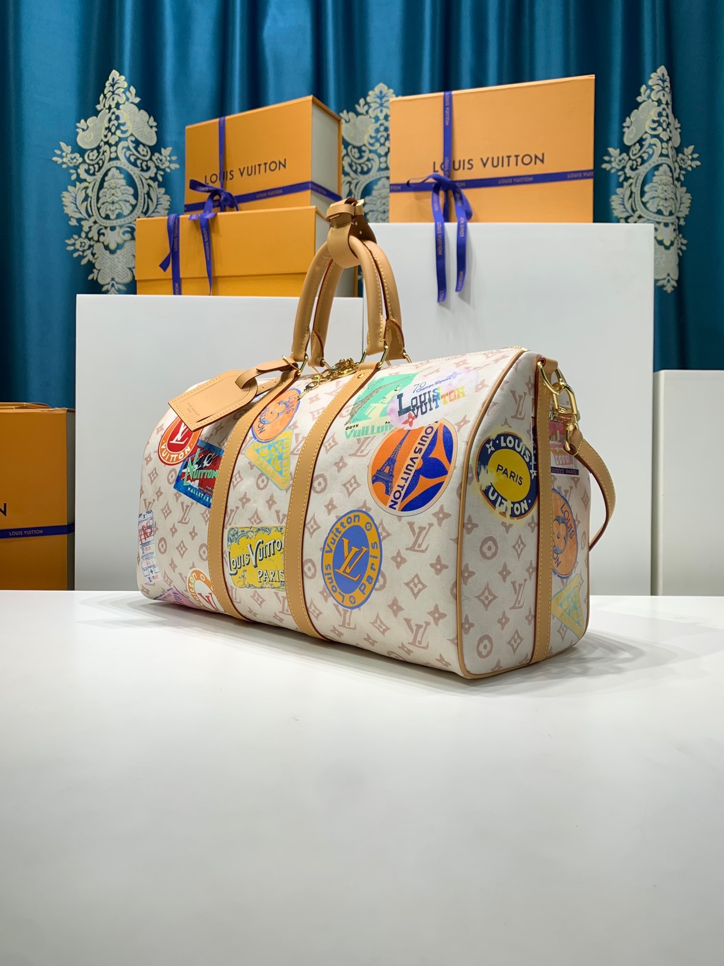 LOUIS VUITTON M14736 Keepall Bandouliere 45 Bag