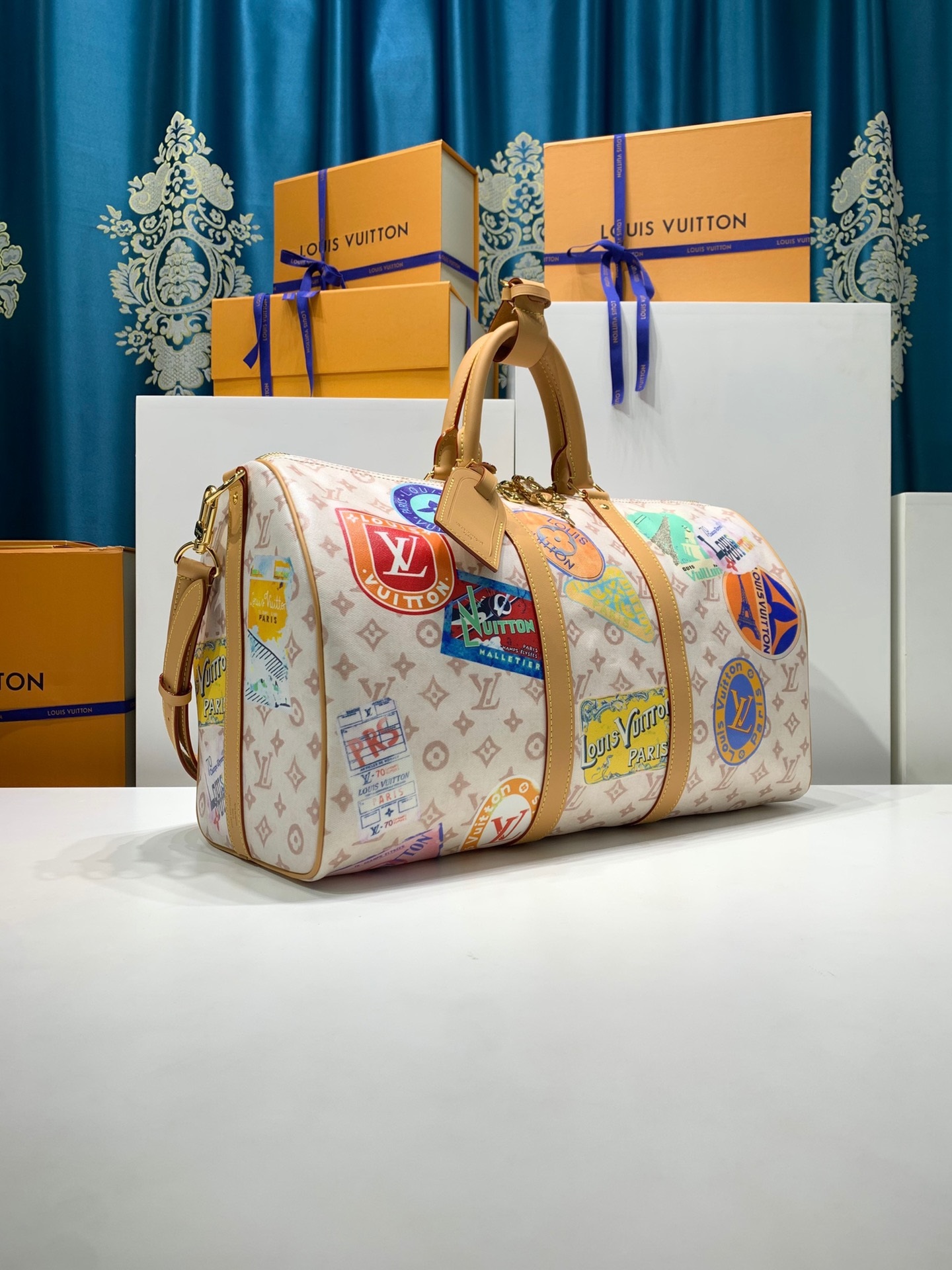 LOUIS VUITTON M14736 Keepall Bandouliere 45 Bag