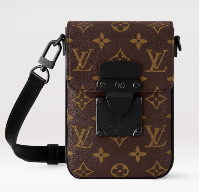 LOUIS VUITTON M81522 S-Lock Vertical Wearable Wallet