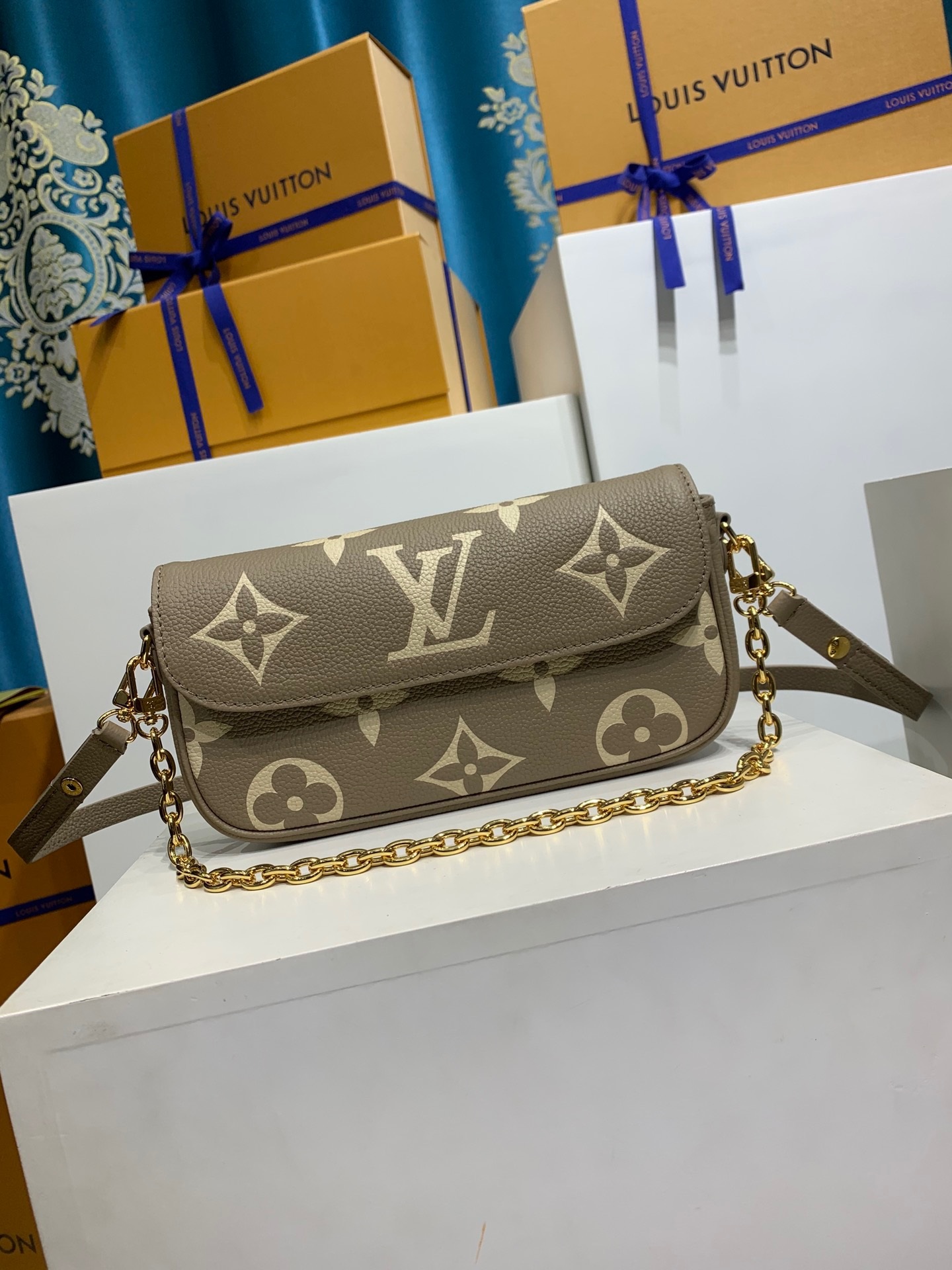 LOUIS VUITTON M82211 Wallet On Chain Ivy M82210
