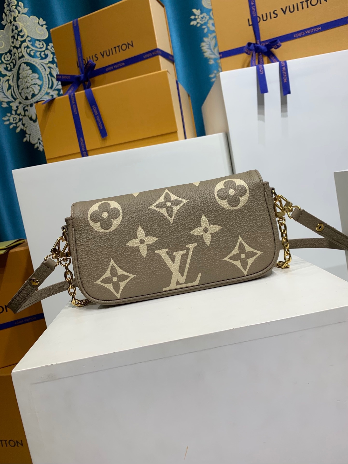 LOUIS VUITTON M82211 Wallet On Chain Ivy M82210