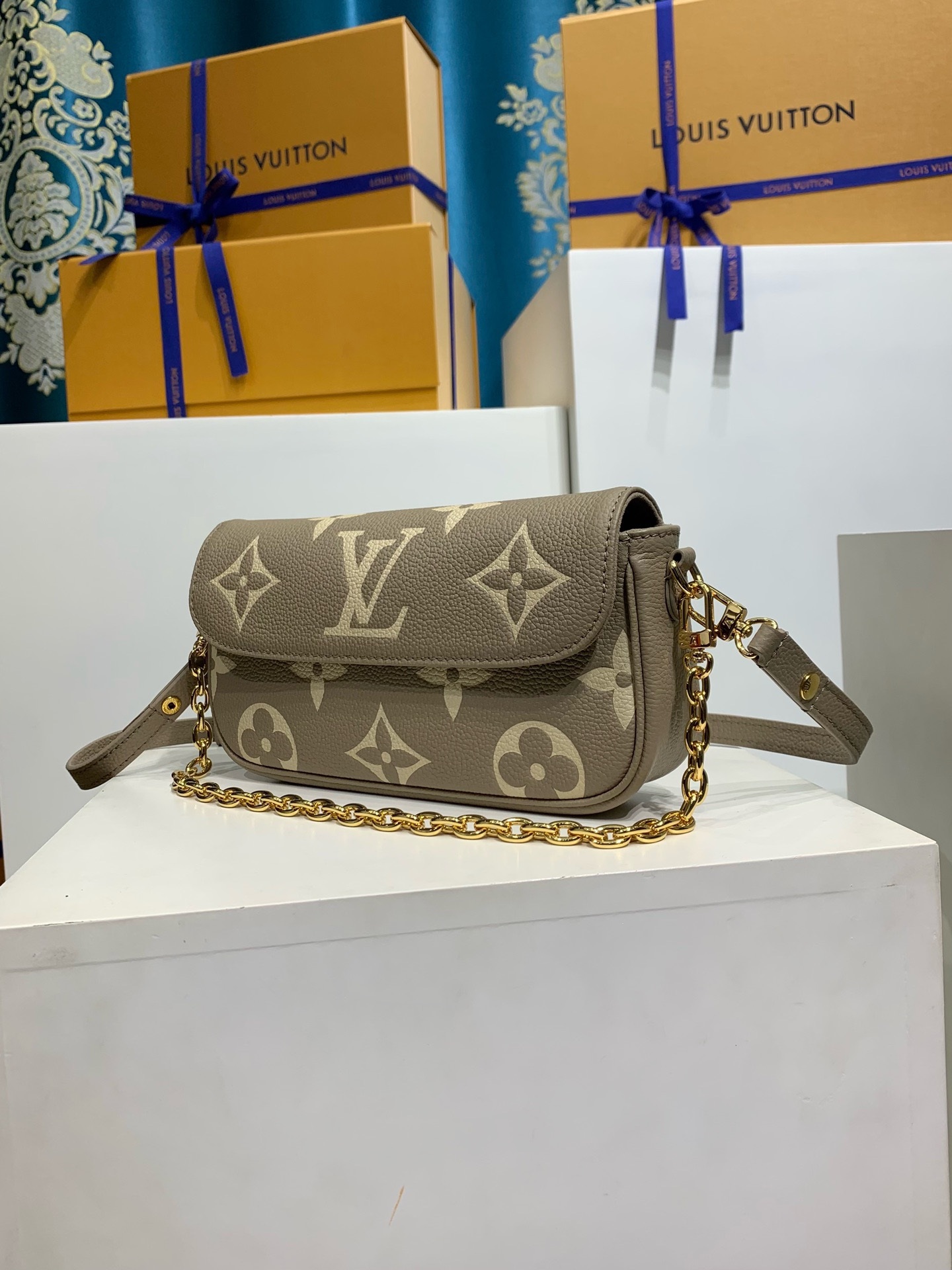 LOUIS VUITTON M82211 Wallet On Chain Ivy M82210